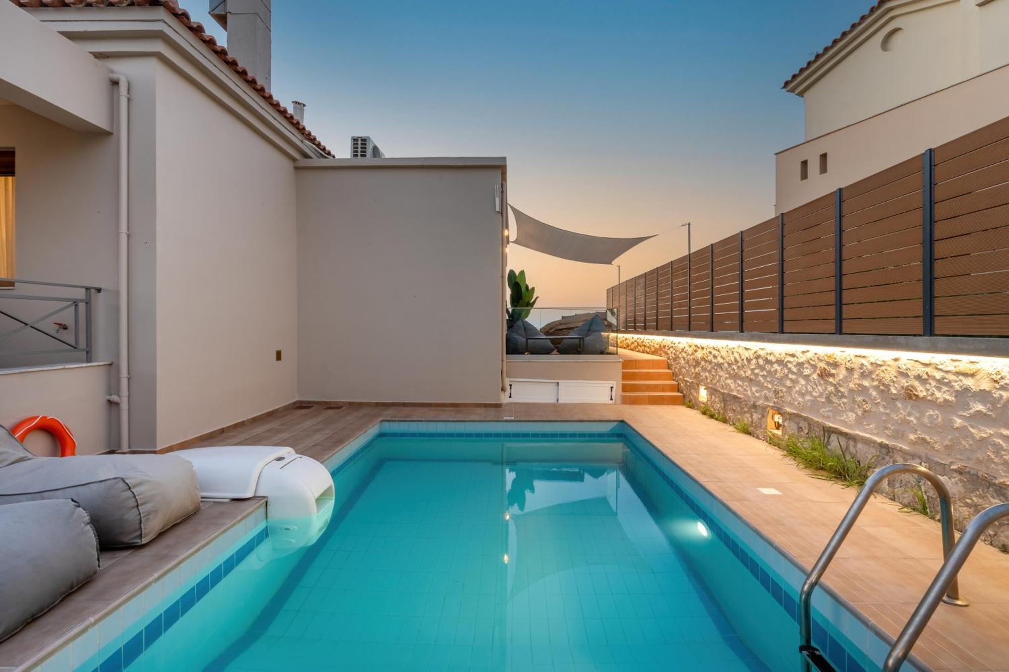 Villa Ismini 3 Bedrooms,pool, Barbeque Agios Dimitrios (Crete)