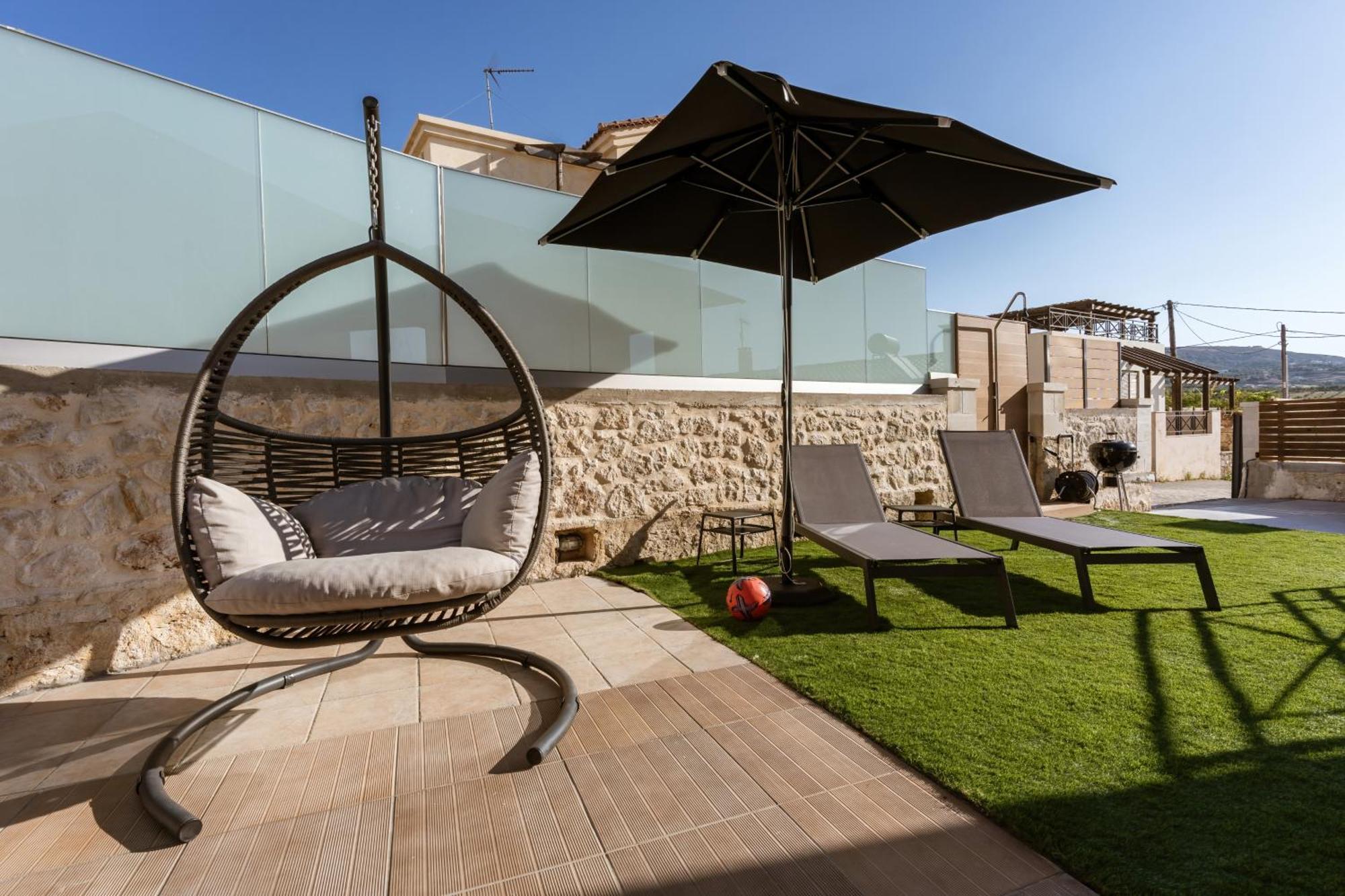 Villa Ismini 3 Bedrooms,pool, Barbeque Agios Dimitrios (Crete)